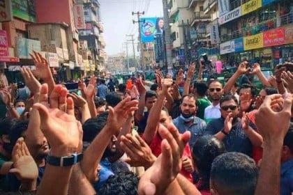 সিলেটে পুলিশ আসার খবরে ছাত্রদলের অবরোধ ৫ মিনিটেই শেষ 

