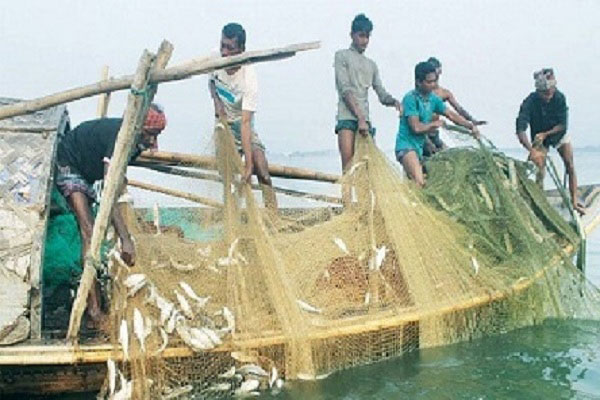 জাটকা ধরার অপরাধে ২২ জেলের কারাদণ্ড