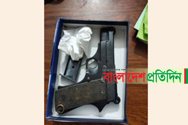 টঙ্গীতে বিদেশী পিস্তলসহ গ্রেফতার ১