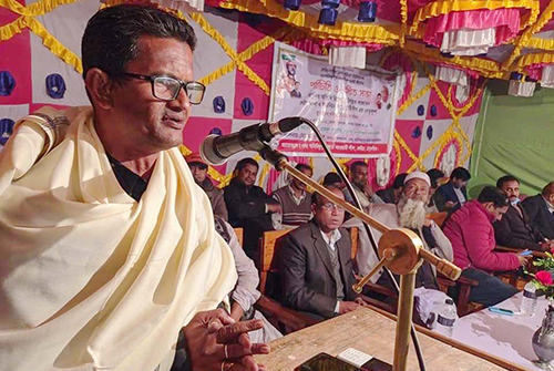 'বুকের পাটা থাকলে বিএনপি একটা মিছিল করে দেখাক'