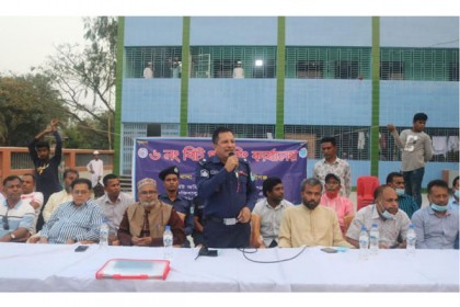 মুন্সীগঞ্জে ধর্ষণ, নারী নির্যাতন রোধে বিট পুলিশিং ও উঠােন বৈঠক 