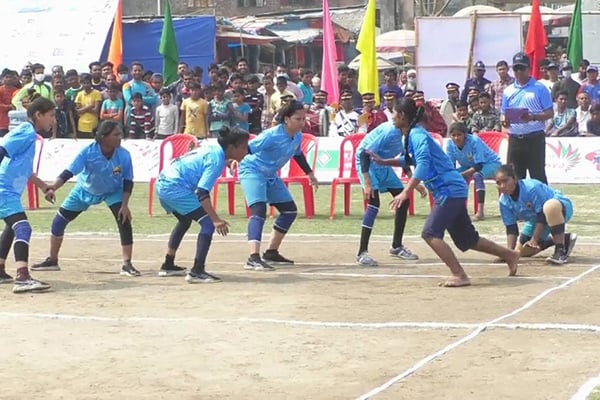 নীলফামারীতে বঙ্গবন্ধু কাবাডি প্রতিযোগীতার উদ্বোধন