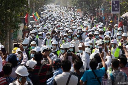 এবার মিয়ানমারে কূটনৈতিক বিদ্রোহ