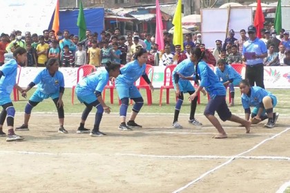 নীলফামারীতে বঙ্গবন্ধু কাবাডি প্রতিযোগীতার উদ্বোধন