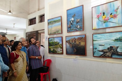 কুমিল্লার ৫৬ চিত্রশিল্পীর ছবি নিয়ে প্রদর্শনী