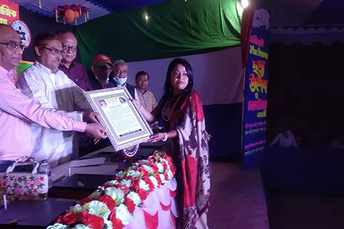 জ্যোতি হক স্মৃতি ছড়া পুরস্কার পেলেন জান্নাতুল ফেরদৌস পান্না