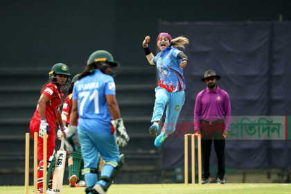 সিলেটে বড় জয়ে টুর্নামেন্ট শুরু সালমার ‘নীল দল’র