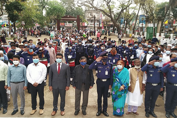 ব্রাহ্মণবাড়িয়ায় ঐতিহাসিক ৭ মার্চ পালিত