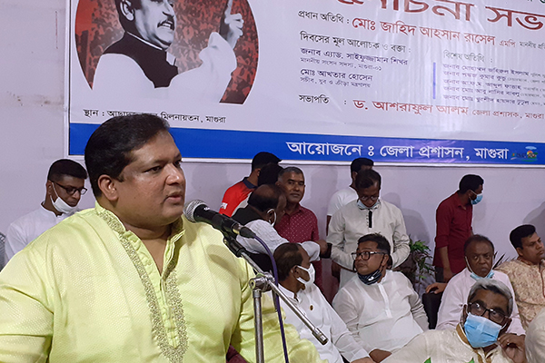 শেখ হাসিনার নেতৃত্বে বাংলাদেশ আজ উন্নয়নশীল দেশ: ক্রীড়া প্রতিমন্ত্রী 