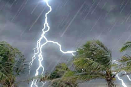 ঝড় ও বজ্রসহ বৃষ্টির সম্ভাবনা, সতর্কতা জারি
