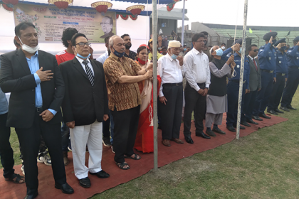 কিশোরগঞ্জে রাষ্ট্রপতি জিল্লুর রহমান ক্রিকেট লীগের উদ্বোধন