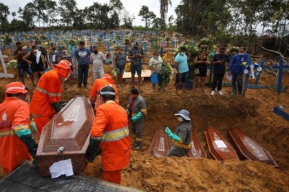 করোনায় বিপর্যস্ত ব্রাজিল, রোগীর চাপে ধ্বংসের মুখে হাসপাতালগুলো