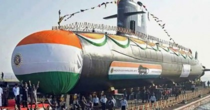সামরিক শক্তি বাড়াতে ভারতীয় নৌবাহিনীতে যুক্ত হলো অত্যাধুনিক সাবমেরিন

