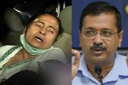 মমতার উপর আক্রমণের তীব্র নিন্দা কেজরিওয়ালের