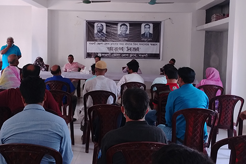 নওগাঁ জেলা প্রেস ক্লাবের সদ্যপ্র‍য়াত তিন সদস্যকে স্মরণ করল সহকর্মীরা