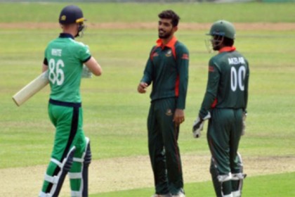 আইরিশদের বিপক্ষে জিতল বাংলাদেশ ইমার্জিং দল

