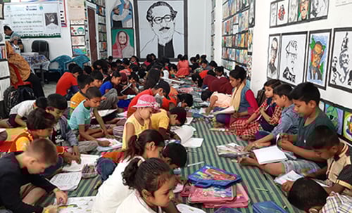 আন্তর্জাতিক নদীকৃত্য দিবস পালনে চাটমোহরে চিত্রাংকন প্রতিযোগিতা ও পুরস্কার বিতরণ