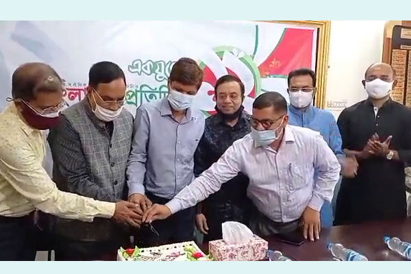 ভোলায় বাংলাদেশ প্রতিদিনের এক যুগে পদার্পণ উদযাপন 

