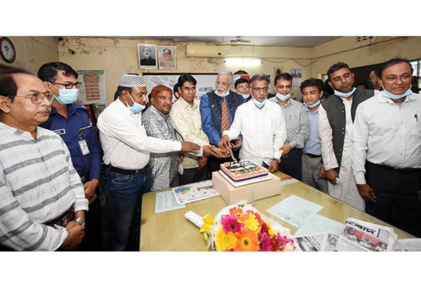 বগুড়ায় বাংলাদেশ প্রতিদিনের প্রতিষ্ঠাবার্ষিকী উদযাপন