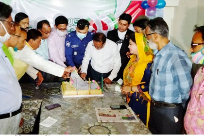 শেরপুরে বাংলাদেশ প্রতিদিনের প্রতিষ্ঠাবার্ষিকী উদযাপন