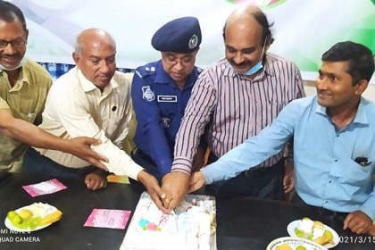 শরীয়তপুরে বাংলাদেশ প্রতিদিনের প্রতিষ্ঠাবার্ষিকী উদযাপন