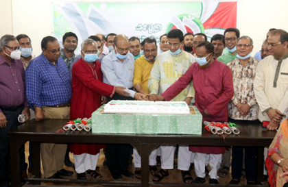 সিলেটে আনন্দ আড্ডায় বাংলাদেশ প্রতিদিনের প্রতিষ্ঠাবার্ষিকী উদযাপন