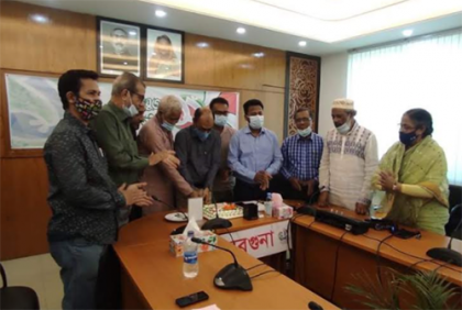 বরগুনায় বাংলাদেশ প্রতিদিনের প্রতিষ্ঠাবার্ষিকী উদযাপন