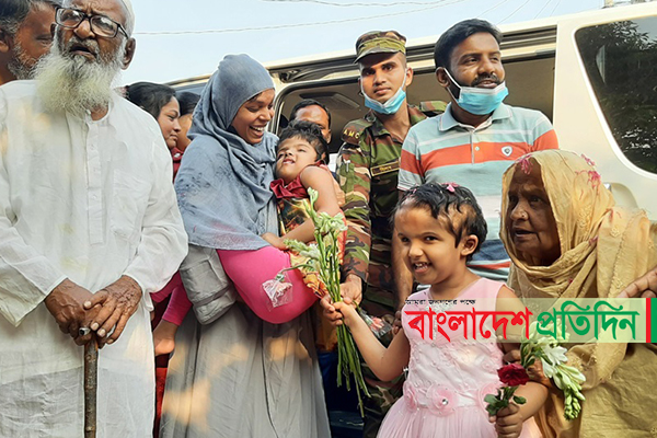 ঘরে ফিরল সেই 'জোড়া মাথার যমজ শিশু' রাবেয়া রোকাইয়া 