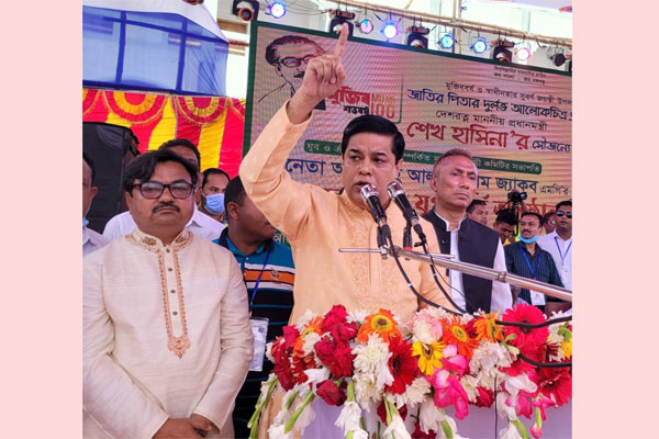 মুজিব মানেই স্বাধীনতা, শেখ হাসিনা মানেই উন্নয়ন: জ্যাকব