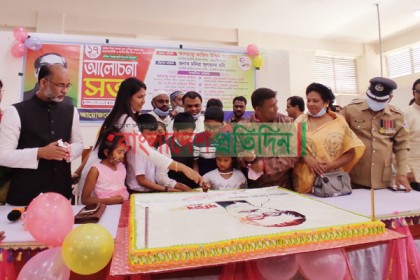 বর্ণাঢ্য আয়োজনে ভালুকায় মুজিব শতবর্ষ উদযাপন