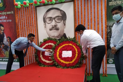 মেহেরপুরে বঙ্গবন্ধুর জন্মশত বার্ষিকী পালন
