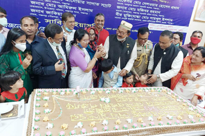 বর্ণিল আয়োজনে পঞ্চগড়ে বঙ্গবন্ধুর জন্মবার্ষিকী উদযাপন