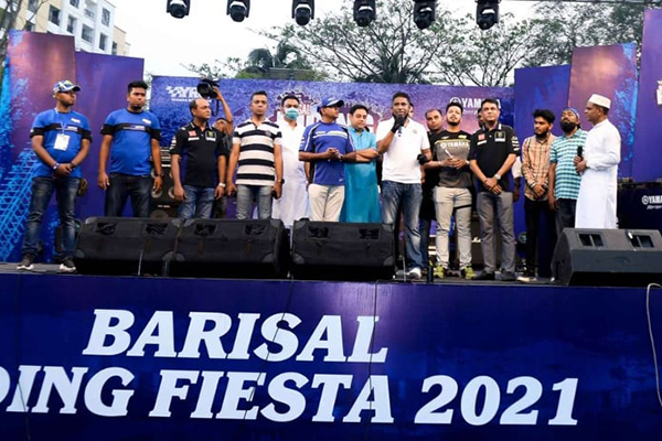 ইয়ামাহা রাইডার্স্ ক্লাবের আয়োজনে বরিশালে রাইডিং ফিয়েস্তা