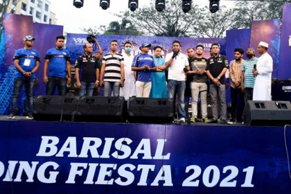 ইয়ামাহা রাইডার্স্ ক্লাবের আয়োজনে বরিশালে রাইডিং ফিয়েস্তা
