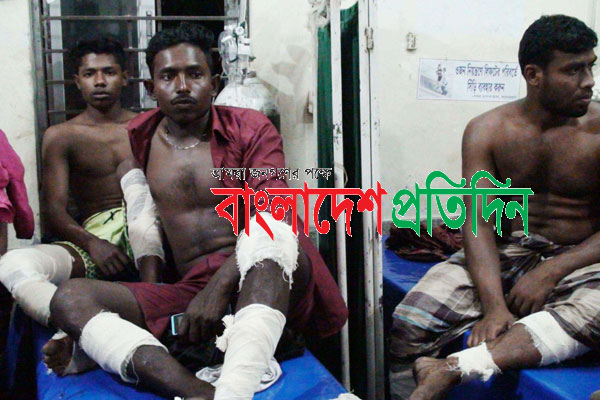 বাগেরহাটে ইউপি সদস্য ও প্রার্থীর সমর্থকদের মধ্যে সহিংসতা, গুলিবিদ্ধ ১৭