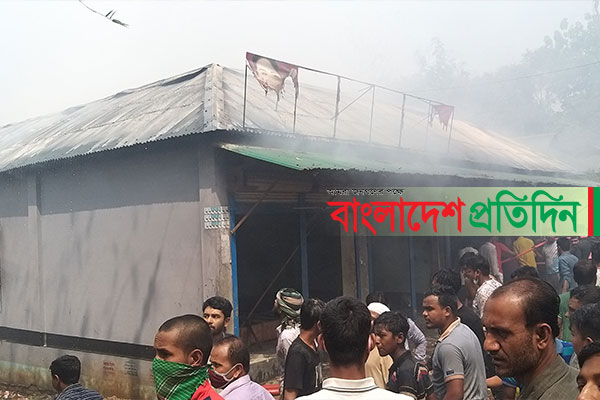কালিয়াকৈরে অগ্নিকাণ্ডে ২৪ কক্ষ পুড়ে ছাই
