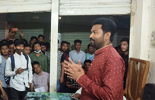 'শাল্লায় হামলার প্রধান আসামি স্বাধীন মেম্বার যুবলীগের কেউ নন'