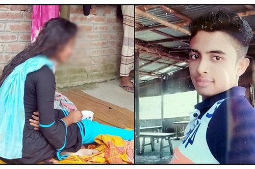গুরুদাসপুরে প্রেমিকের বাড়িতে দুইদিন ধরে কলেজছাত্রীর অনশন
