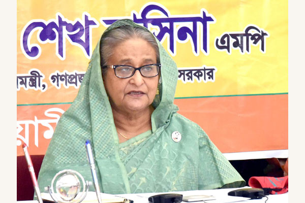 বঙ্গবন্ধুর প্রদর্শিত পথেই দেশ এগিয়ে যাচ্ছে: প্রধানমন্ত্রী

