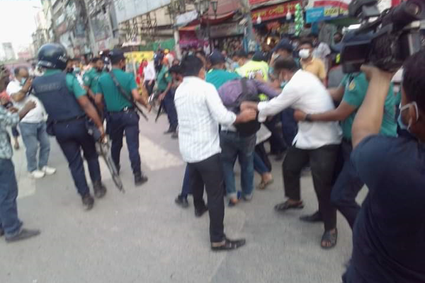 রাজশাহীতে বাম জোটের ১০ নেতাকর্মী আটক