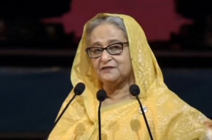 শান্তিপূর্ণ সমৃদ্ধ দক্ষিণ এশিয়া গড়তে এক হওয়ার আহ্বান প্রধানমন্ত্রীর 

