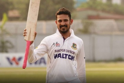 বিয়ের বিতর্ক সামলে নাসিরের দুর্দান্ত সেঞ্চুরি