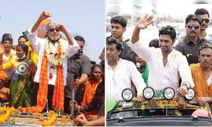 ভোটের মাঠে ‘পাগলু’ আর ‘মহাগুরু’র টক্কর

