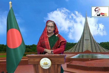 জাতির উদ্দেশে দেওয়া প্রধানমন্ত্রীর পূর্ণাঙ্গ ভাষণ