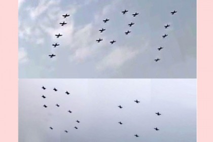 দেশের আকাশে ভাসলো ১০১ ও ৫০