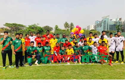 স্বাধীনতা দিবসে শেখ জামালের ফুটবল উৎসব