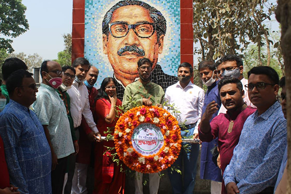 বঙ্গবন্ধু বঞ্চনা-বৈষম্যহীন সমাজ বিনির্মাণ করতে চেয়েছিলেন : বশেফমুবিপ্রবি ভিসি