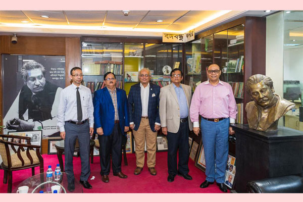 বসুন্ধরা গ্রুপ ও অগ্রণী ব্যাংকের পারস্পরিক মতবিনিময়