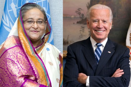 শেখ হাসিনাসহ ৪০ নেতাকে জলবায়ু সম্মেলনে আমন্ত্রণ বাইডেনের