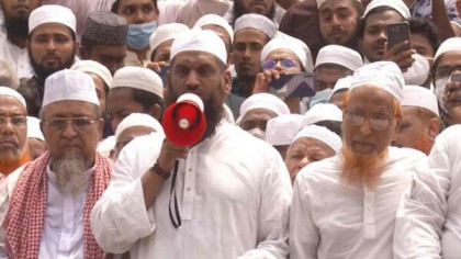 রাজপথে নামলে পালানোর পথ পাবে না হেলমেট বাহিনী: মামুনুল হক

